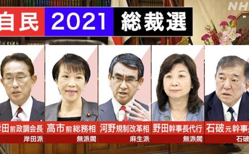 2021年　総裁選