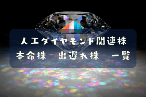 人工ダイヤモンド関連株