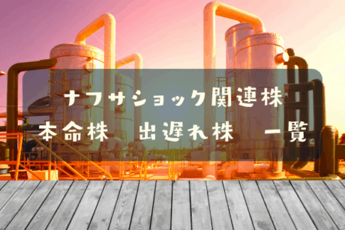 ナフサショック関連株