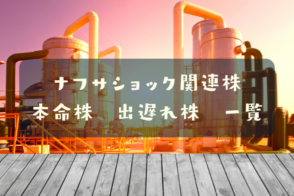 ナフサショック関連株